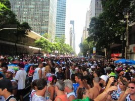 Carnaval in Rio - A pickpocket's wet dream.